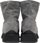 DEMON Gray Poyana High Boots