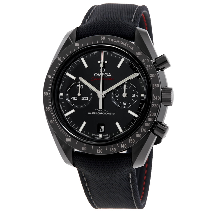 Photo: Omega Speedmaster Dark Side of the Moon Chronograph Automatic Chronometer Black Dial Mens Watch 310.92.44.51.01.002