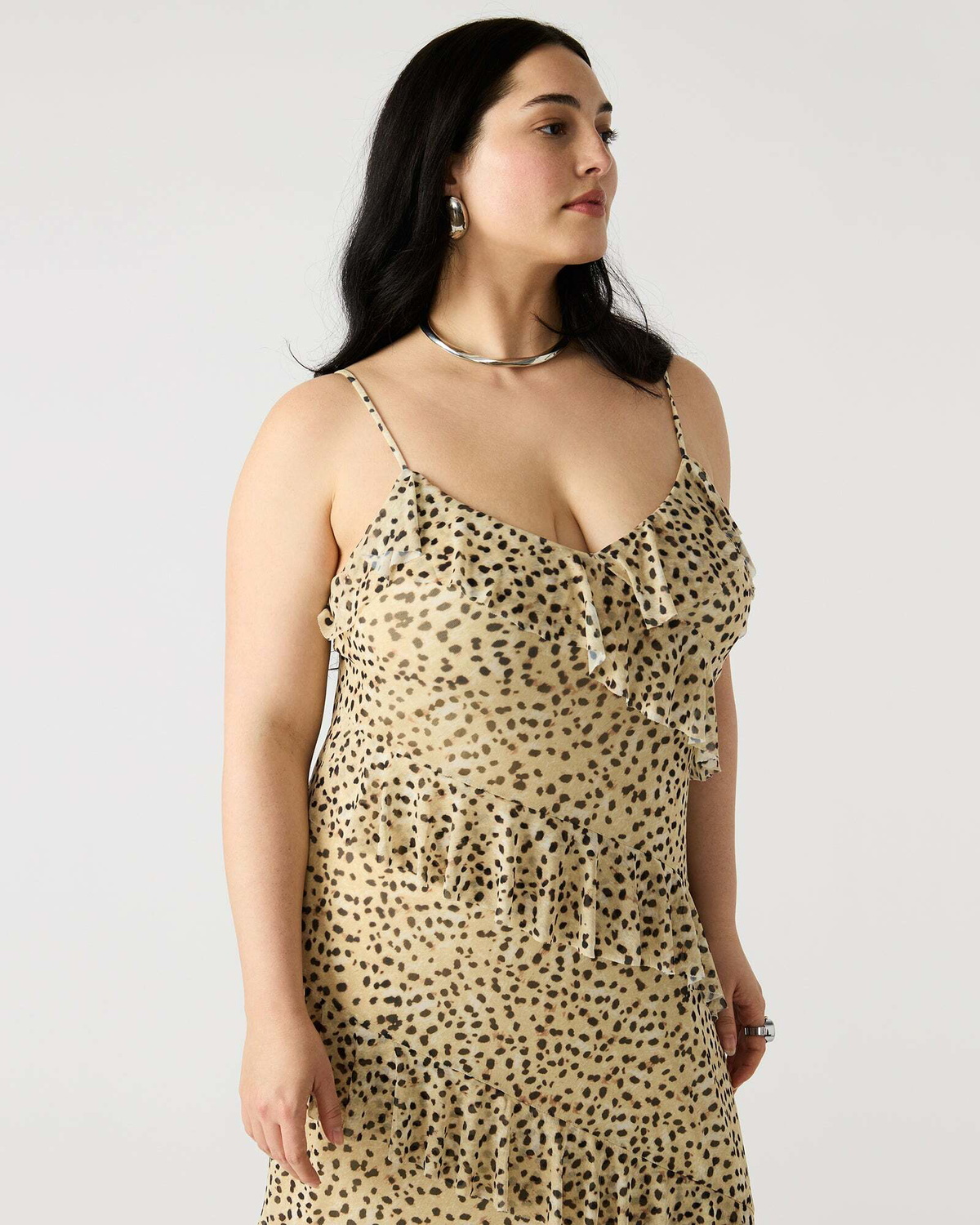 Steve Madden Aida Dress Leopard Dresses in Tan