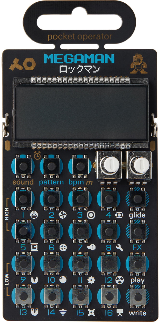 Teenage Engineering Black PO-128 Mega Man