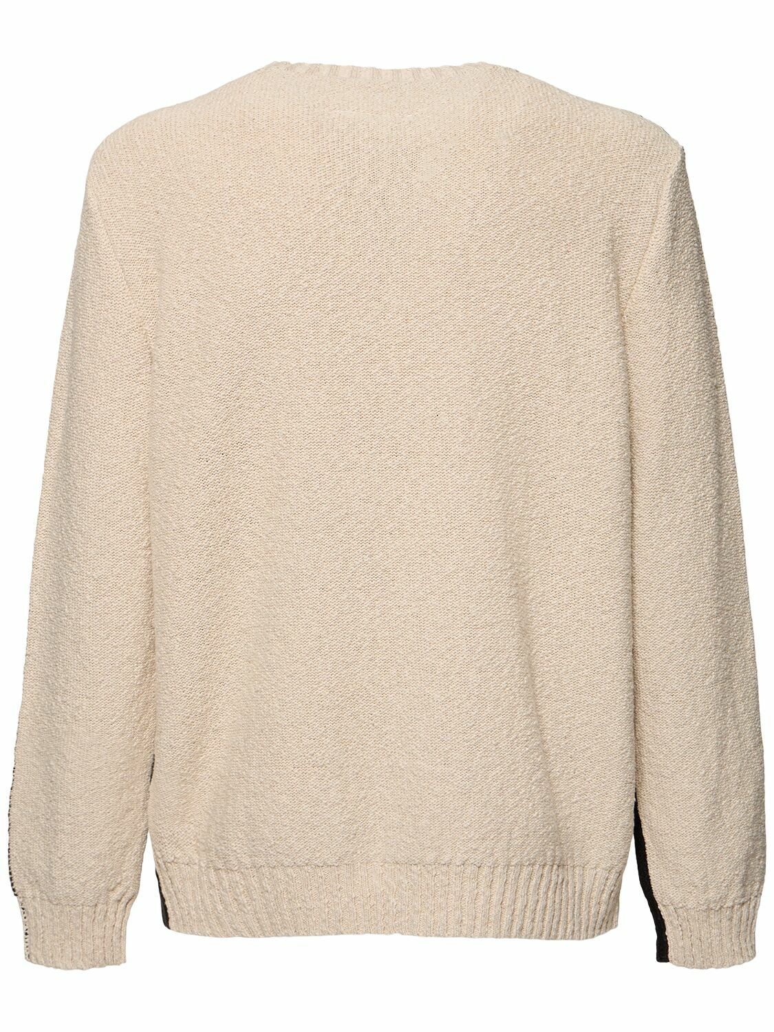 MM6 MAISON MARGIELA Margiela Six Cotton & Linen Sweater MM6 Maison
