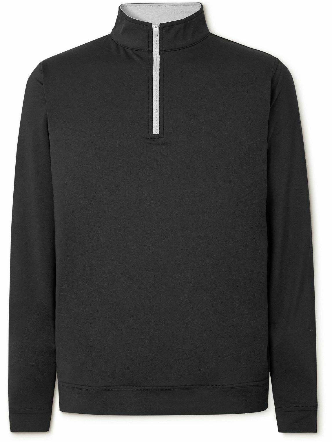 Peter Millar - Perth Performance Tech-Jersey Half-Zip Golf Top - Black
