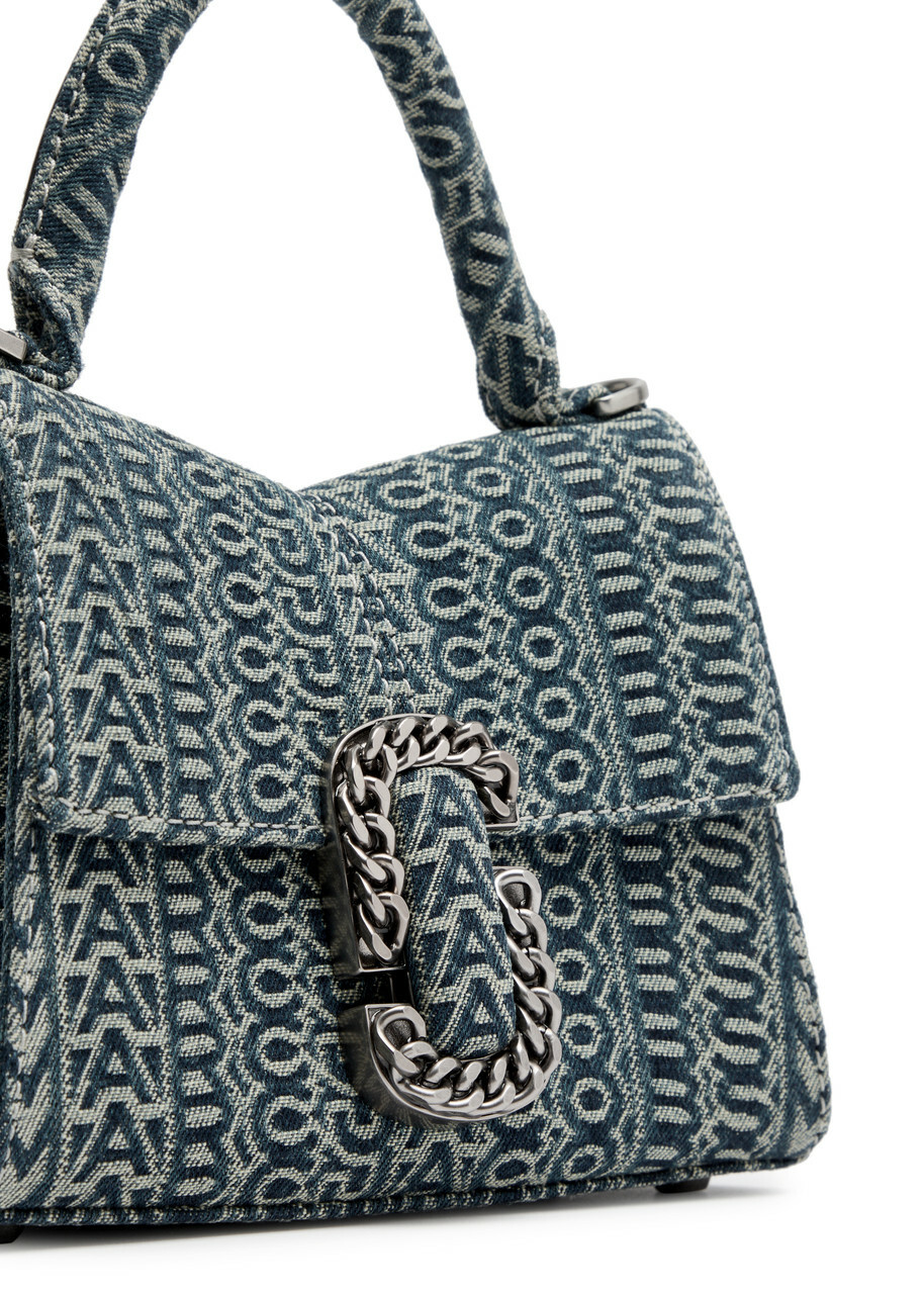Marc Jacobs St Marc Mini Denim top Handle bag - One Size