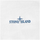 Stone Island Junior Centre Logo T-Shirt in White