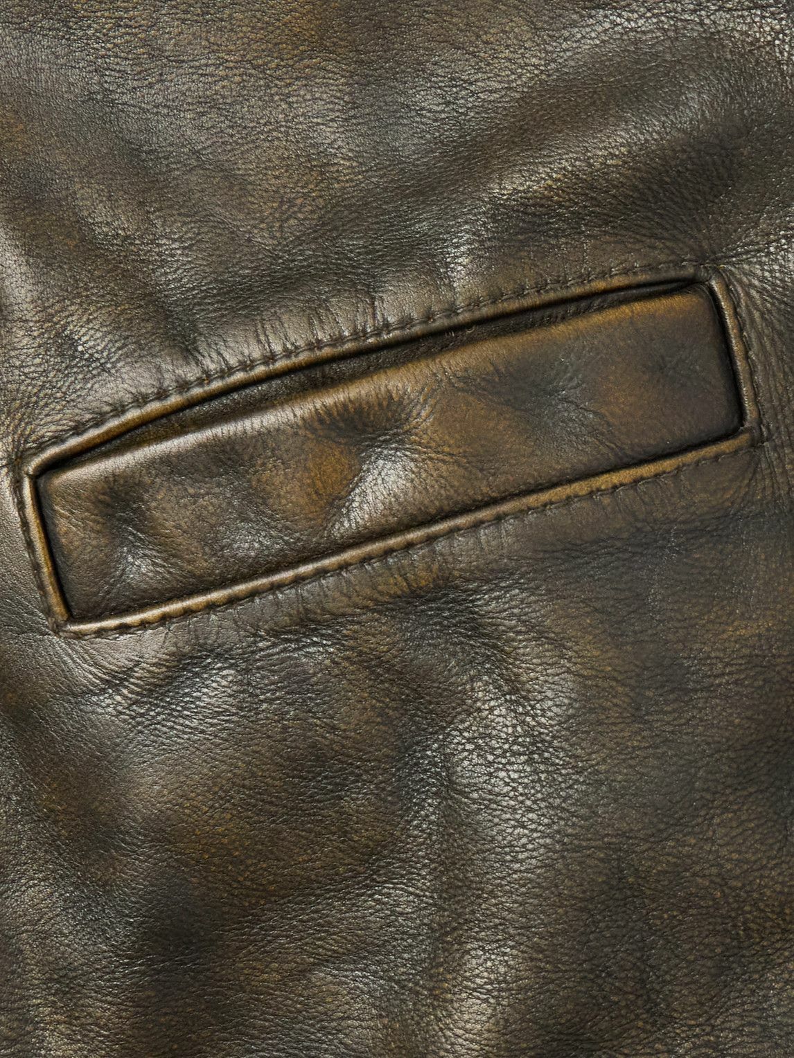 Marant - Braian Leather Blouson Jacket - Brown