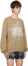 Acne Studios Beige Glow-In-The-Dark Sweatshirt