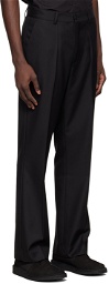 Chemist Creations Black Polyester Trousers