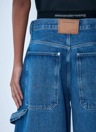 Alexander Wang Logo Motif Denim Jeans
