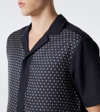 Orlebar Brown Maitan silk and linen shirt