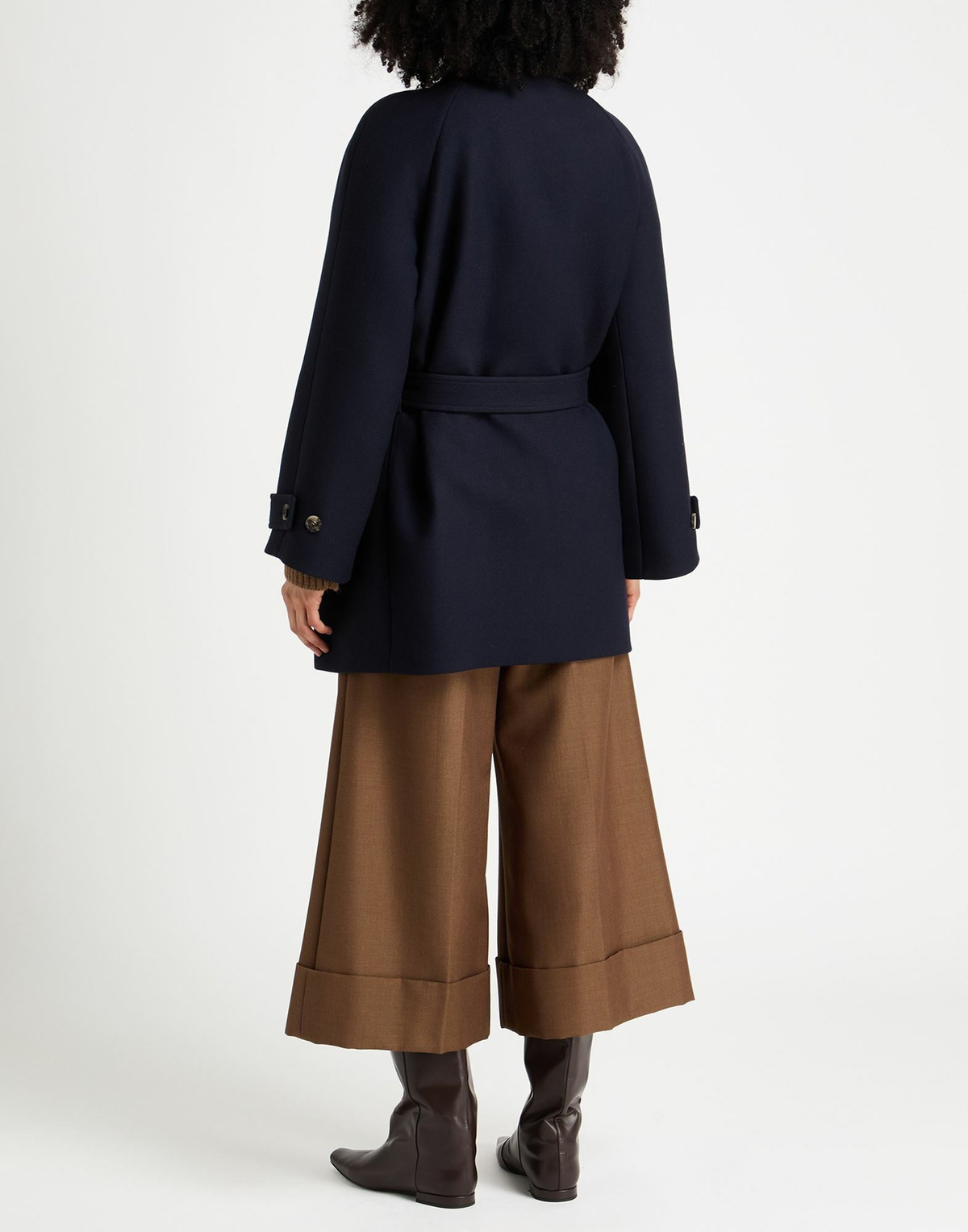Loewe Womens Coat in Navy
