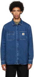 Carhartt Work In Progress Blue Salinac Shirt