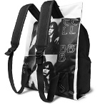 Raf Simons - Eastpak Printed Shell and Cotton-Canvas Backpack - Black