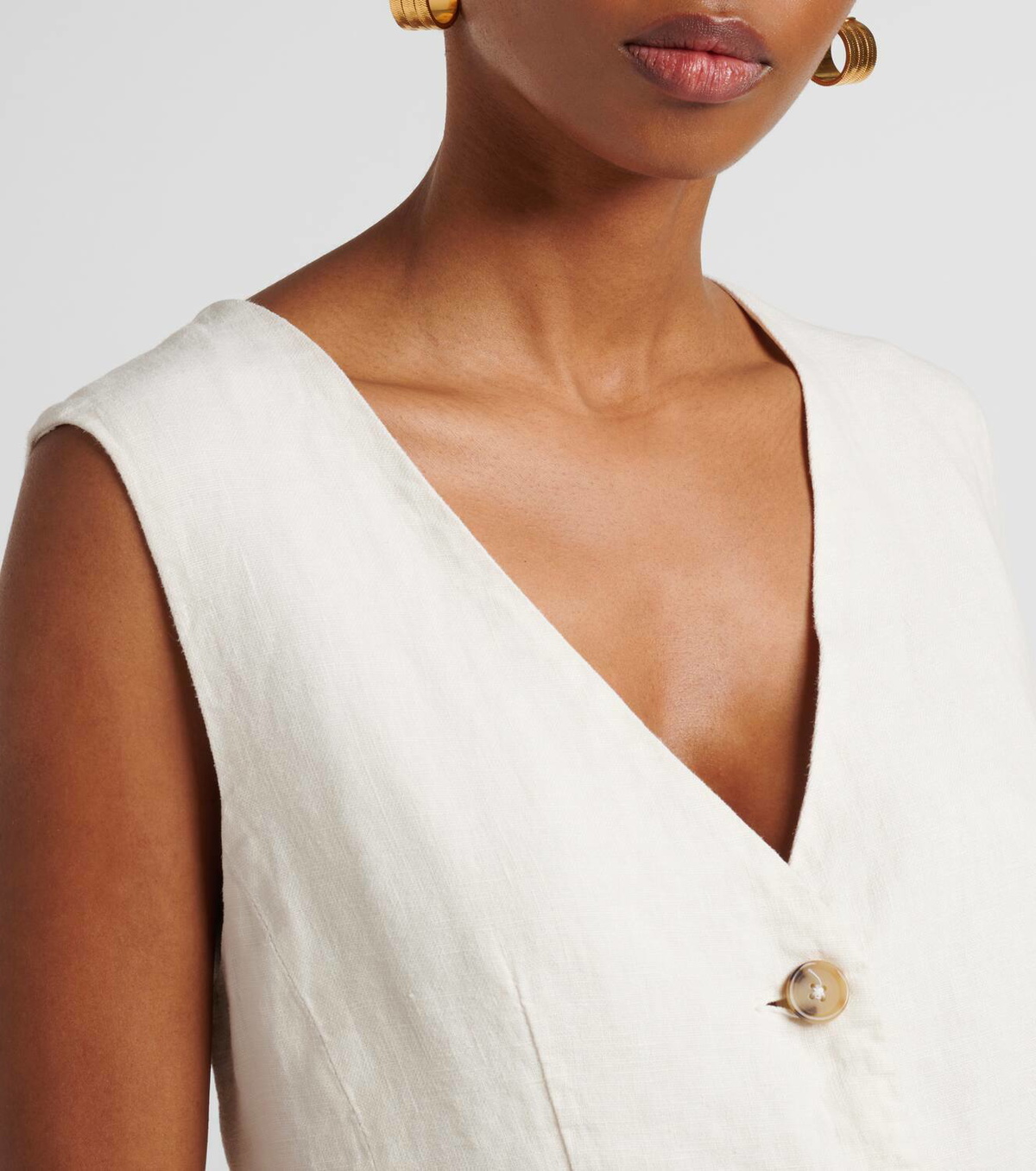 Velvet Acie linen vest