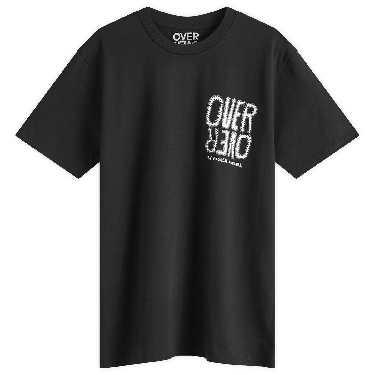 Over Over Men's Supersonic Long Sleeve T-Shirt in Black OVER OVER