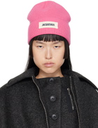 Jacquemus Pink Le Chouchou 'Le Bonnet Jacquemus' Beanie