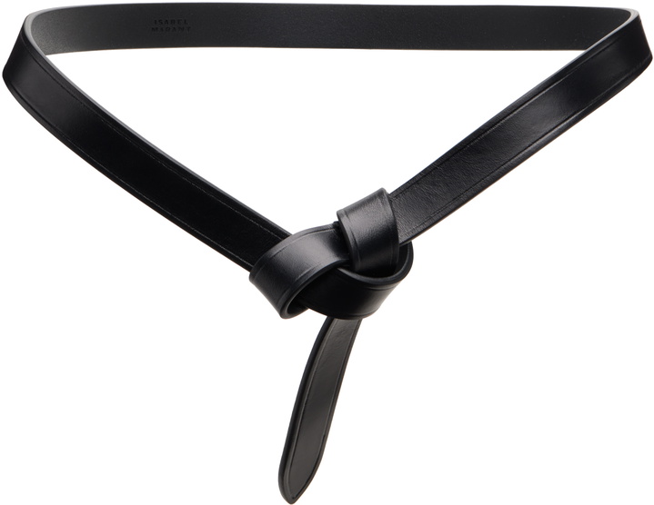 Isabel Marant Kirka Leather Belt Black Isabel Marant display picture 1