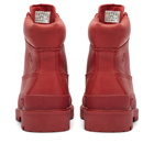Timberland x Bee Line Premium 6" Waterproof Boot in Red