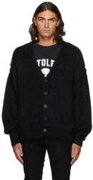 Stolen Girlfriends Club SSENSE Exclusive Black Home Body Cardigan