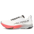 Altra Men's Mont Blanc Speed Sneaker in White/Coral