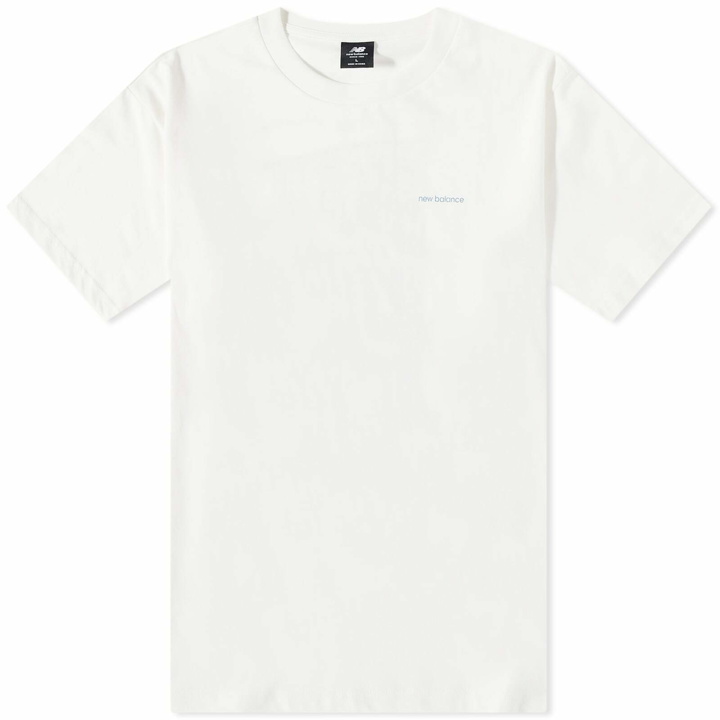 Photo: New Balance Men's Café T-Shirt in Sea Salt