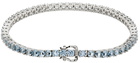 Hatton Labs Silver Marina Tennis Bracelet