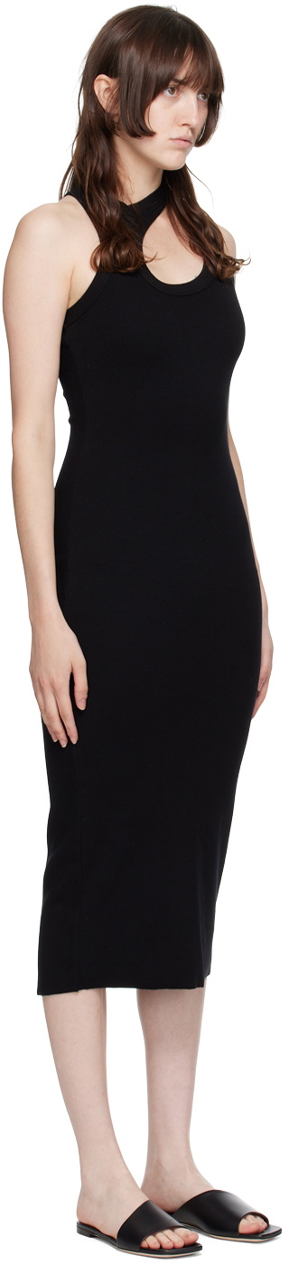 COTTON CITIZEN Black Verona Cutout Midi Dress COTTON CITIZEN