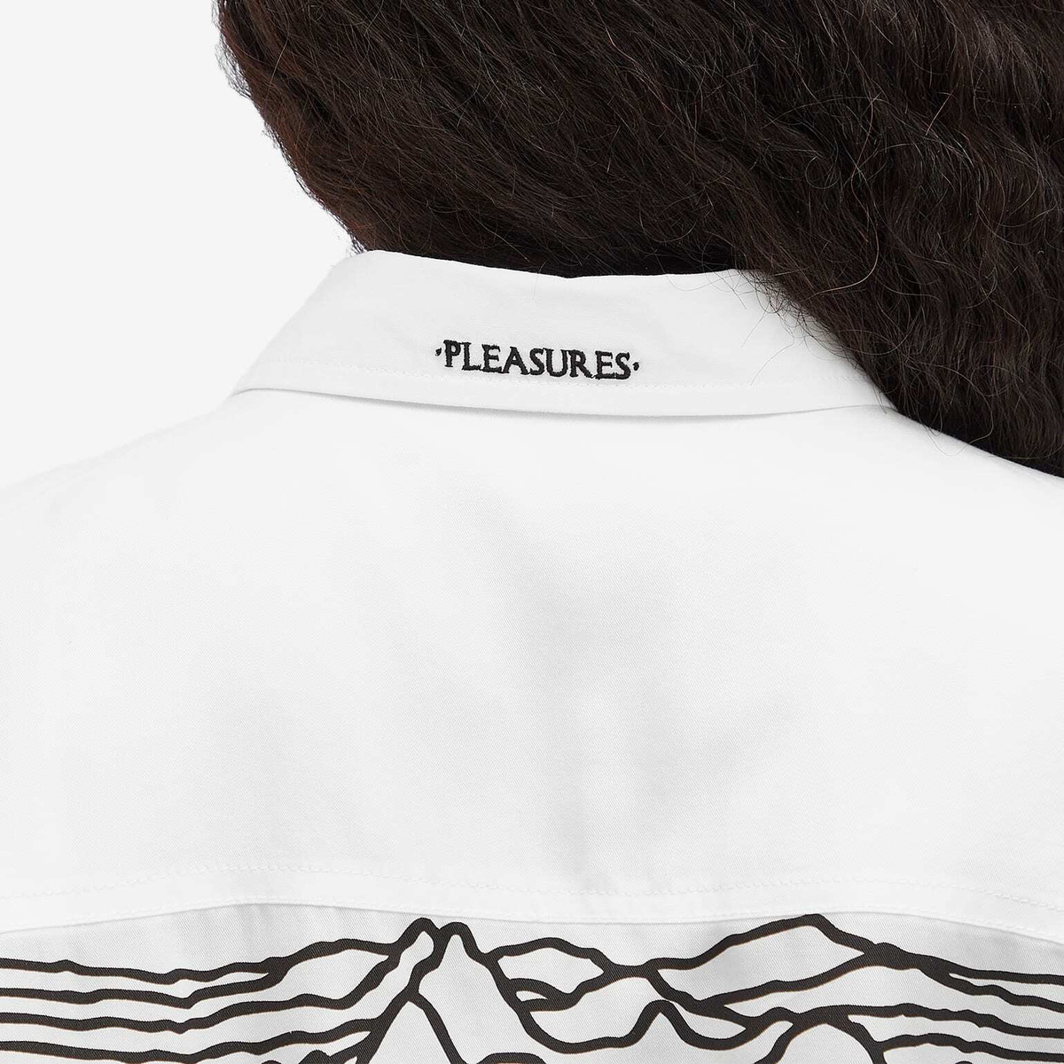Pleasures Women's Nothing Button Down in White