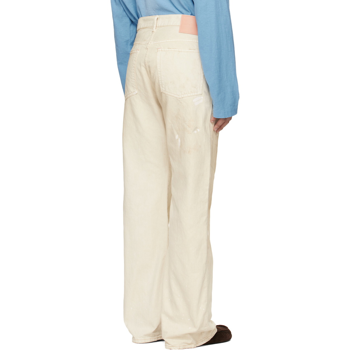 Acne Studios Off-White 2021 Regular Fit Jeans