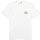 New Amsterdam Surf Association Men's Logo T-Shirt in White/Green