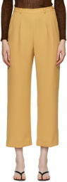 Maiden Name SSENSE Exclusive Yellow Alix Trousers