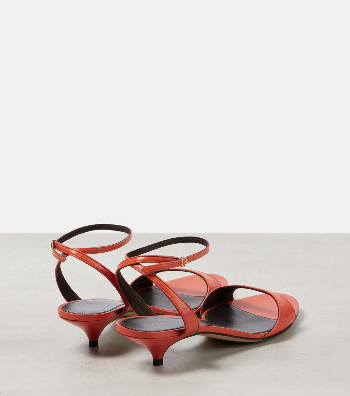 The Row Vika 35 leather sandals