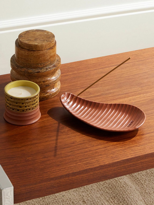 Photo: Loewe Perfumes - Ivy Ceramic and Bamboo Incense Set