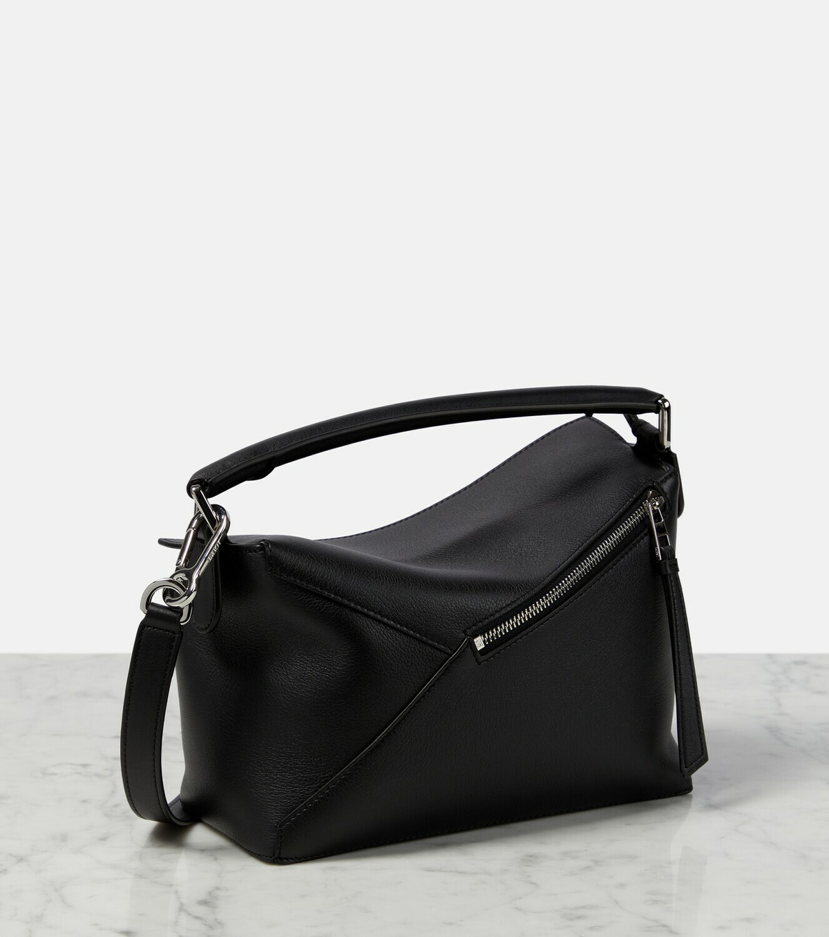 Loewe Puzzle Edge Small leather top-handle bag