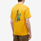 Pass~Port Men's Dumb~Luck Ladder T-Shirt in Gold