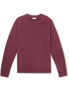SUNSPEL - Cotton-Jersey Sweatshirt - Red
