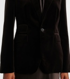 Ralph Lauren Collection Cotton-blend velvet blazer