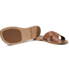 Álvaro - Antonio Leather Sandals - Brown