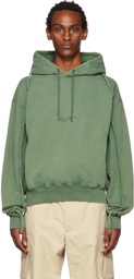 JACQUEMUS Green Le Papier 'Le Sweatshirt Camargue' Hoodie