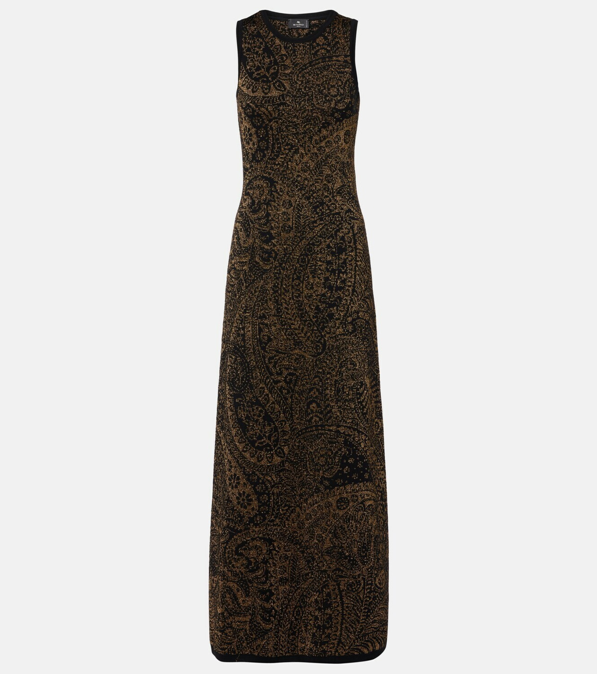 Etro Wool-blend jacquard midi dress