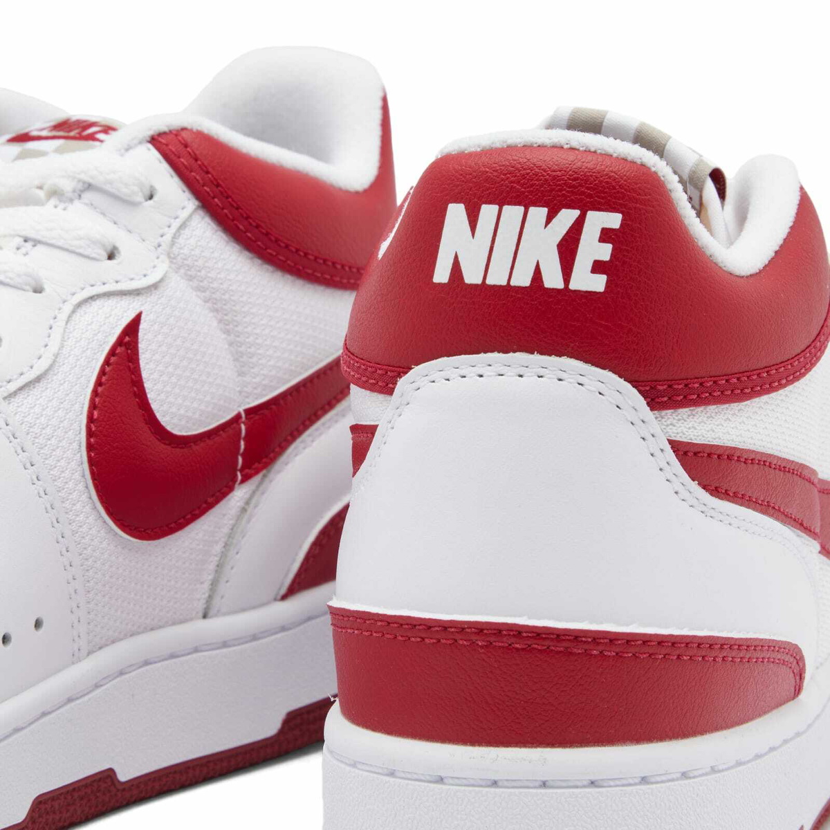 Nike Men's Attack QS SP Sneakers in White/Red/White Nike