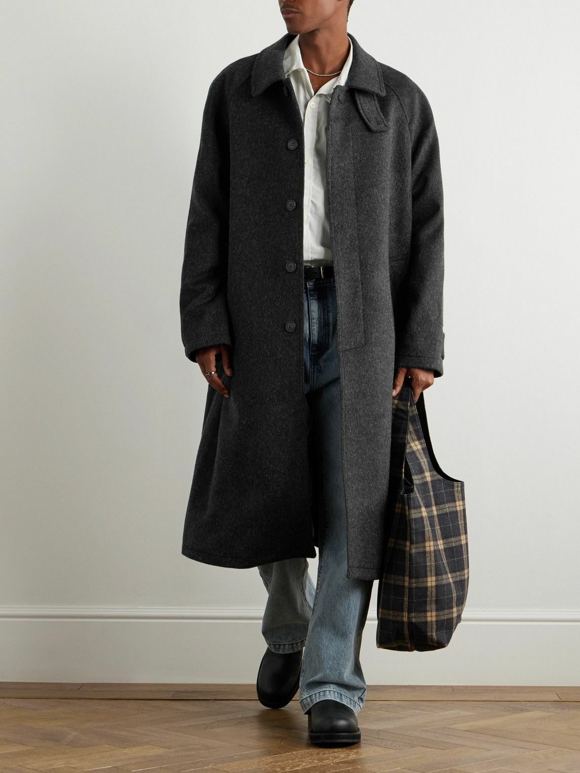 mfpen - Installation Brushed Virgin Wool, Mohair and Cashmere