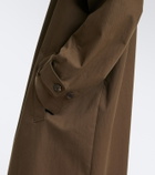 The Row Iza cotton gabardine coat