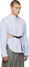 VAQUERA Blue Belted Shirt