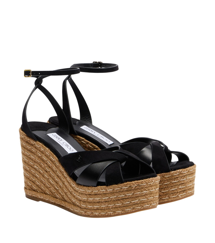 Photo: Jimmy Choo Korra suede wedge sandals
