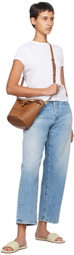 Marc Jacobs Brown 'The Leather Bucket' Bag
