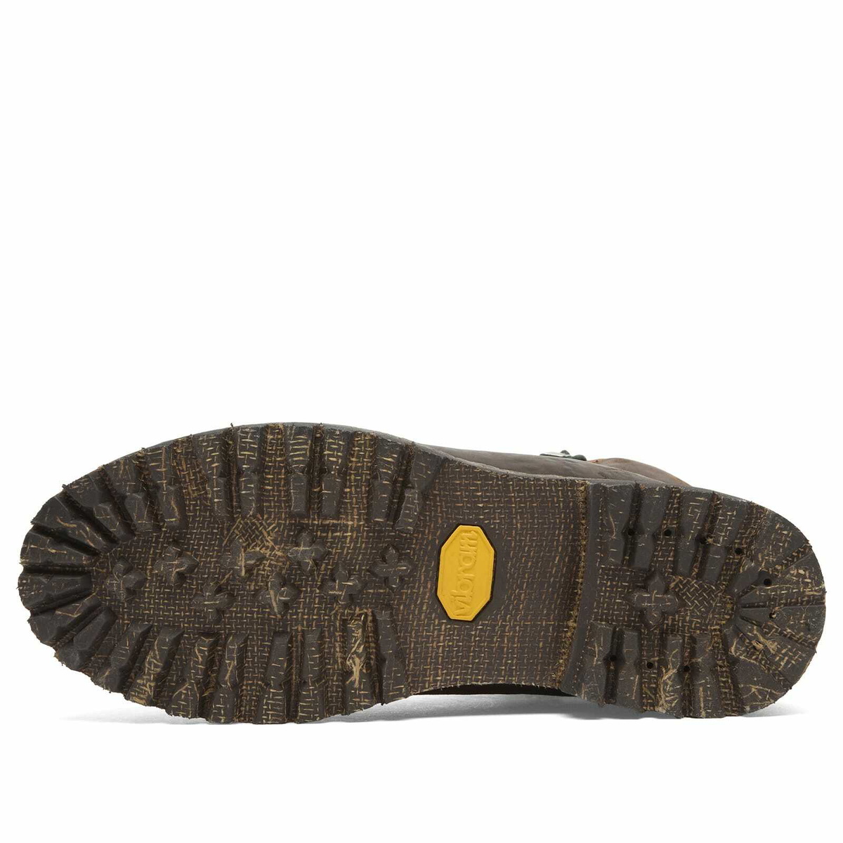 Visvim Men's Whymper Hiking Boots in Dk Brown