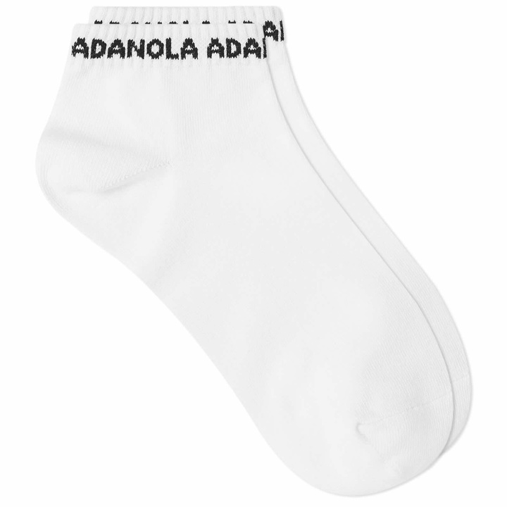 Photo: Adanola Women's Ankle Socks in White