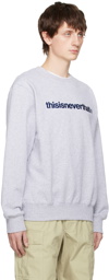 thisisneverthat Gray Crewneck Sweatshirt