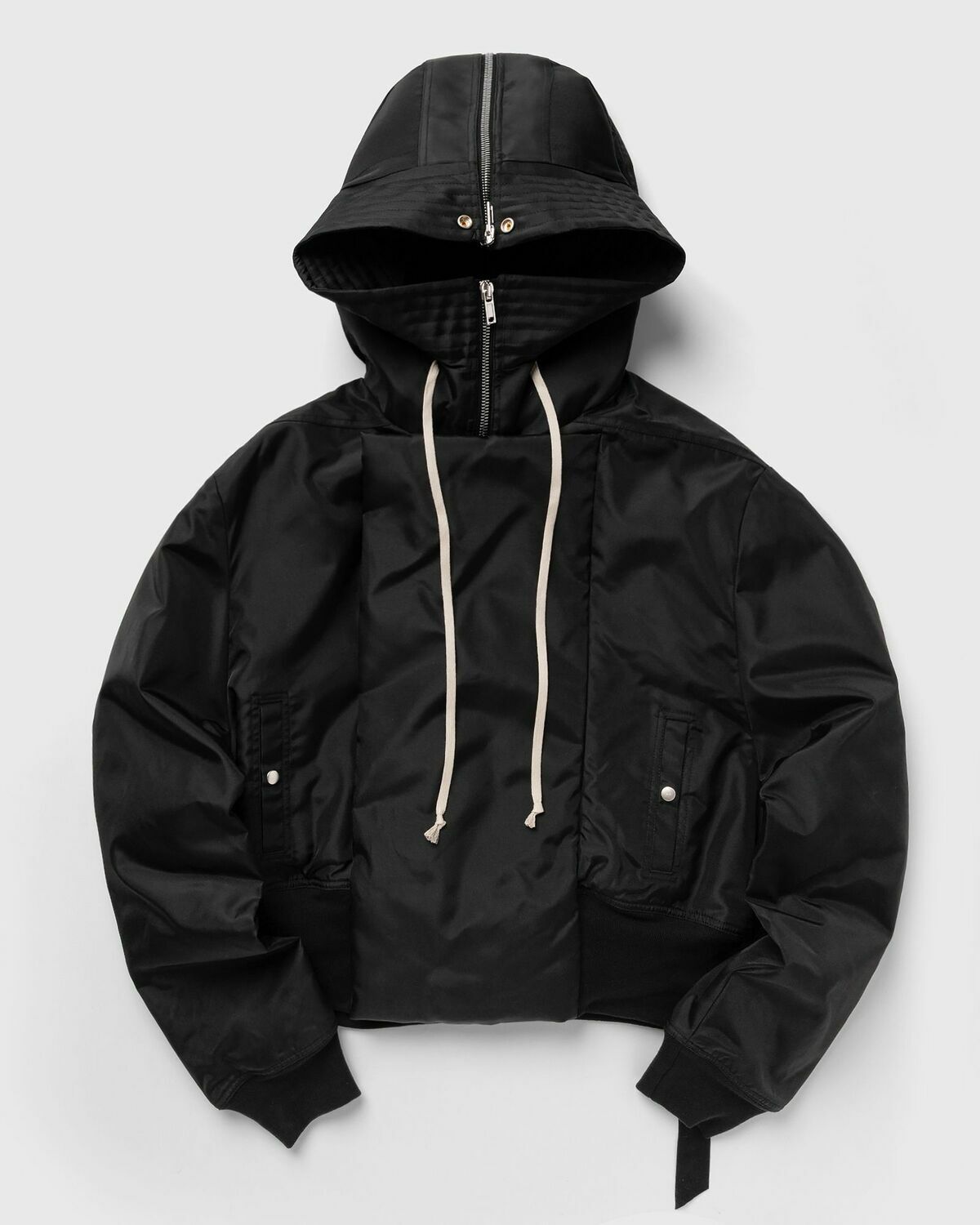 Rick Owens CROPPED ALICE PARKA Black Men
