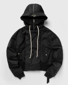 Rick Owens CROPPED ALICE PARKA Black Men